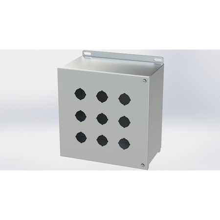 Saginaw Control & Engineering S.S. PB Enclosure SCE-9PBHSS